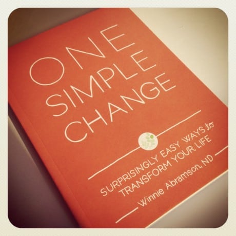 One Simple Change by Winnie Abramson