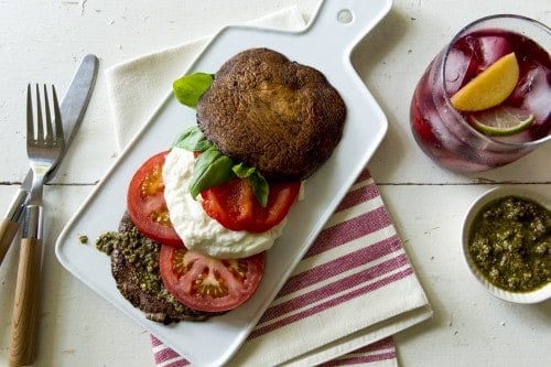 Portobello-Caprese