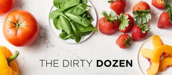 The dirty dozen fruits and vegetables to buy organic